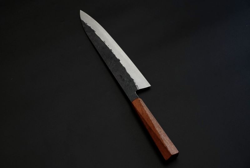 Isamitsu Shirogami #1 Tsuchime Gyuto 240mm